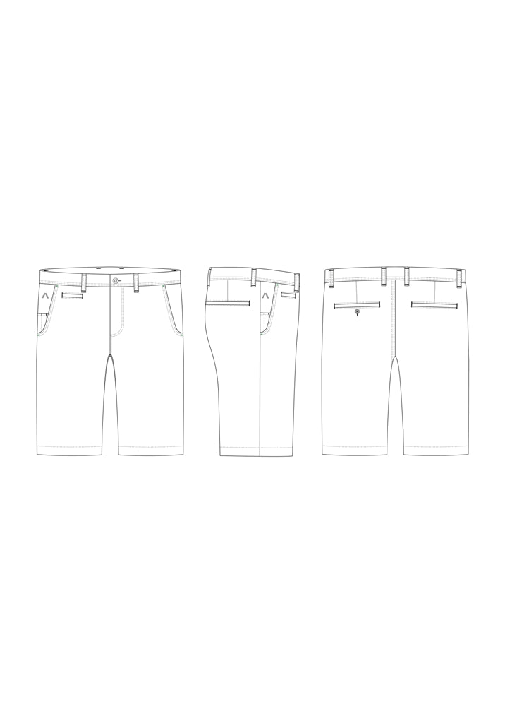 Alberto Master FX4 Dry Cooler Golfshort Heren - sfeerbeeld