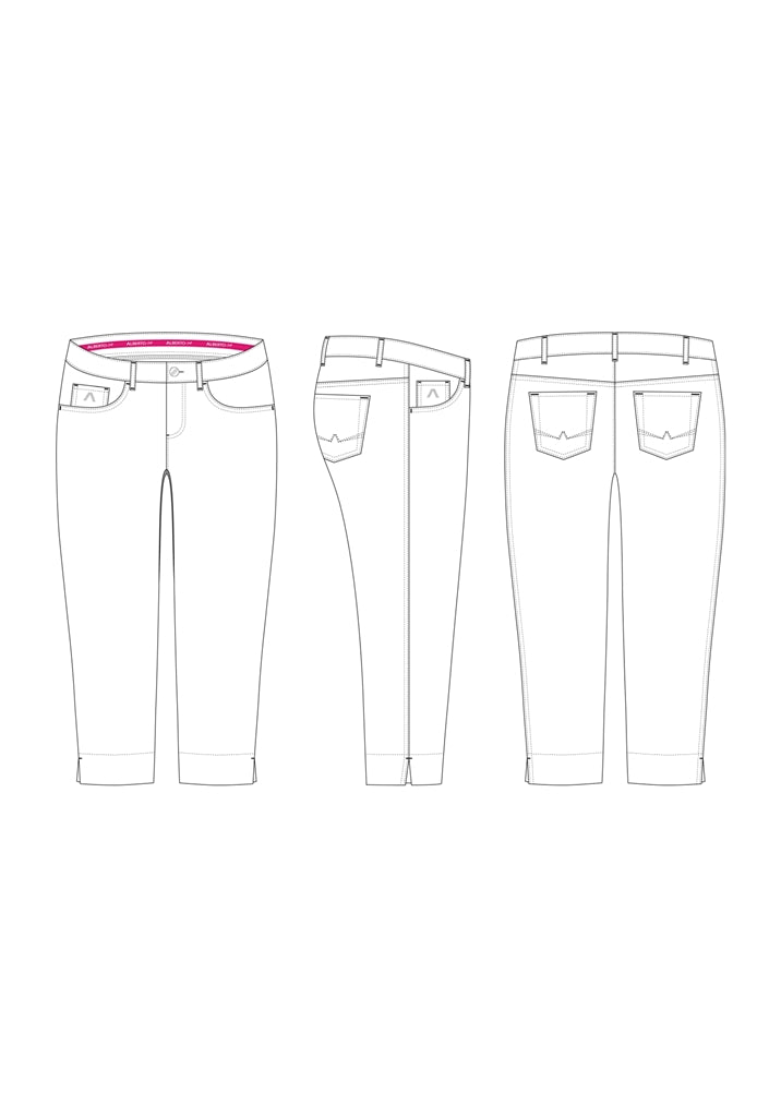 Alberto Anja-C FX4 Dry Cooler Golfbroek Dames - sfeerbeeld