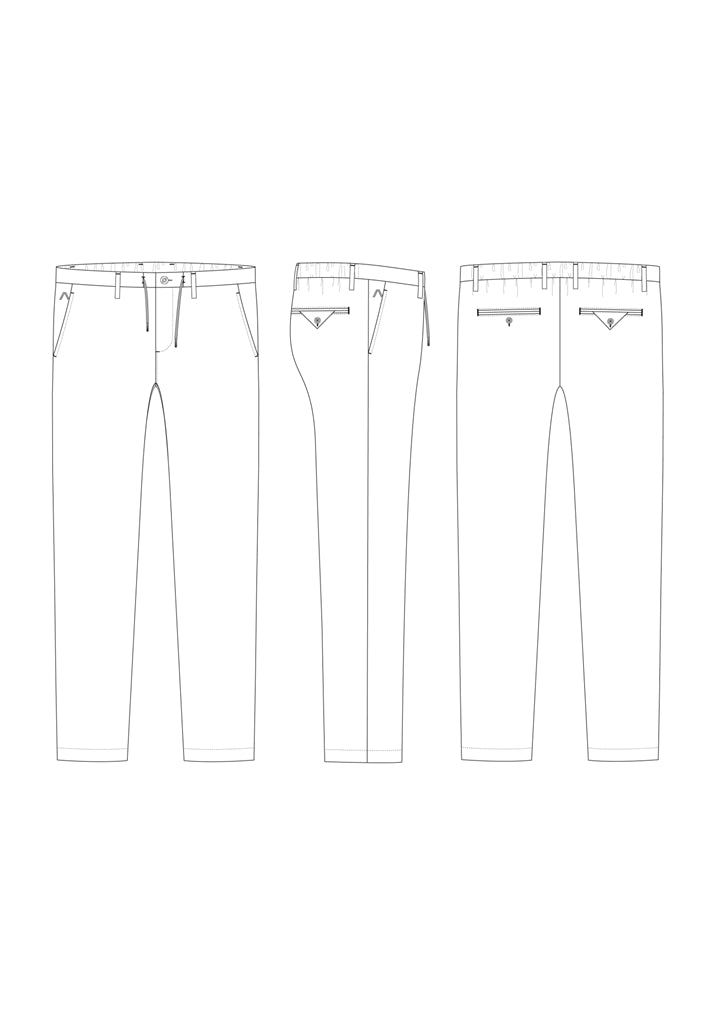 Alberto Jump-G Light Cotton Golfbroek Heren - sfeerbeeld