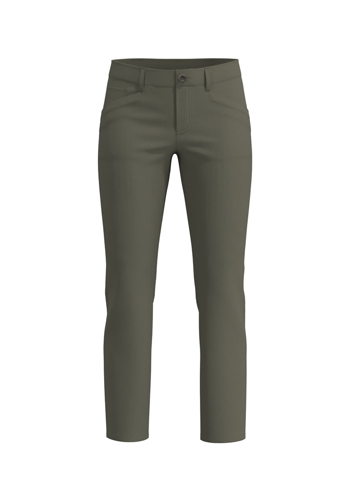 Alberto Jana-CR Light Cotton Golfbroek Dames - Legergroen