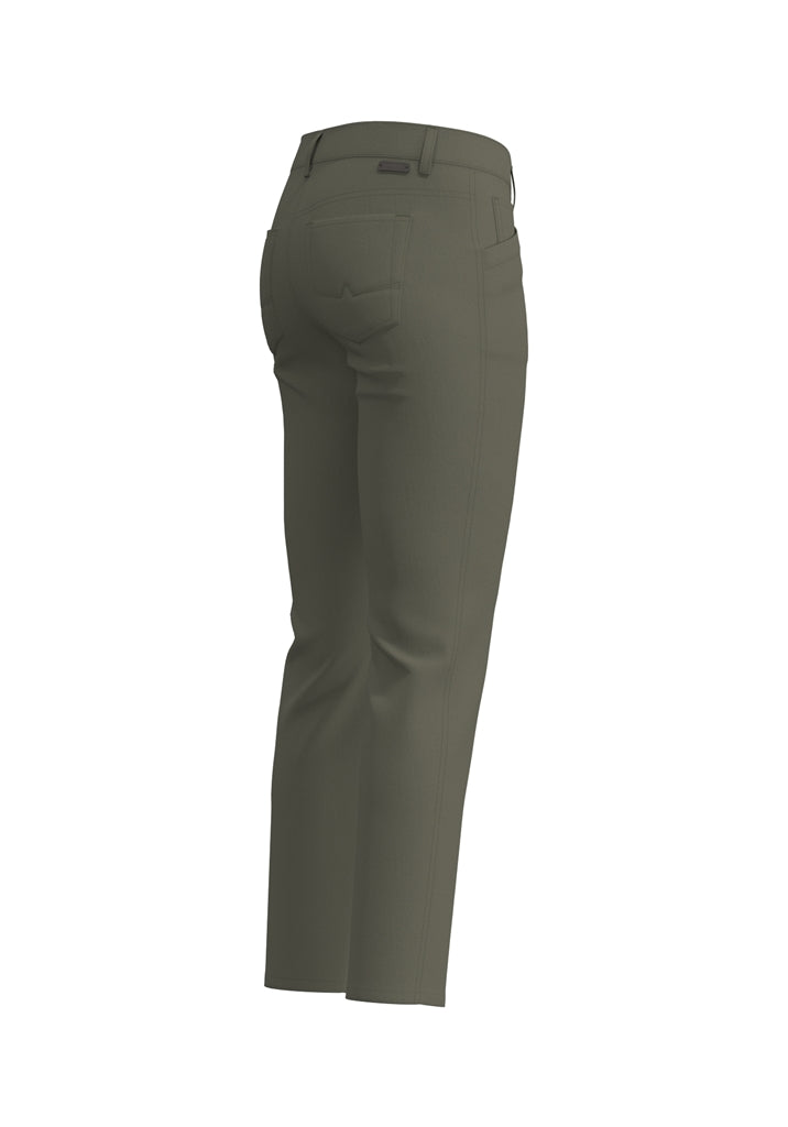 Alberto Jana-CR Light Cotton Golfbroek Dames - Legergroen