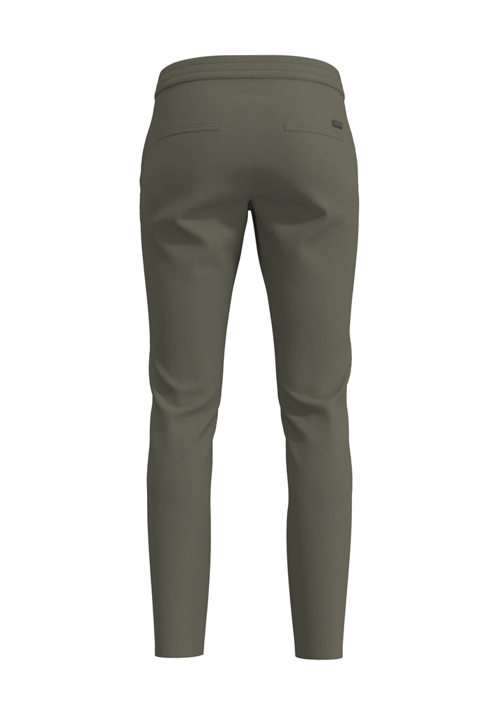 Alberto Clara Light Cotton Golfbroek Dames - Legergroen