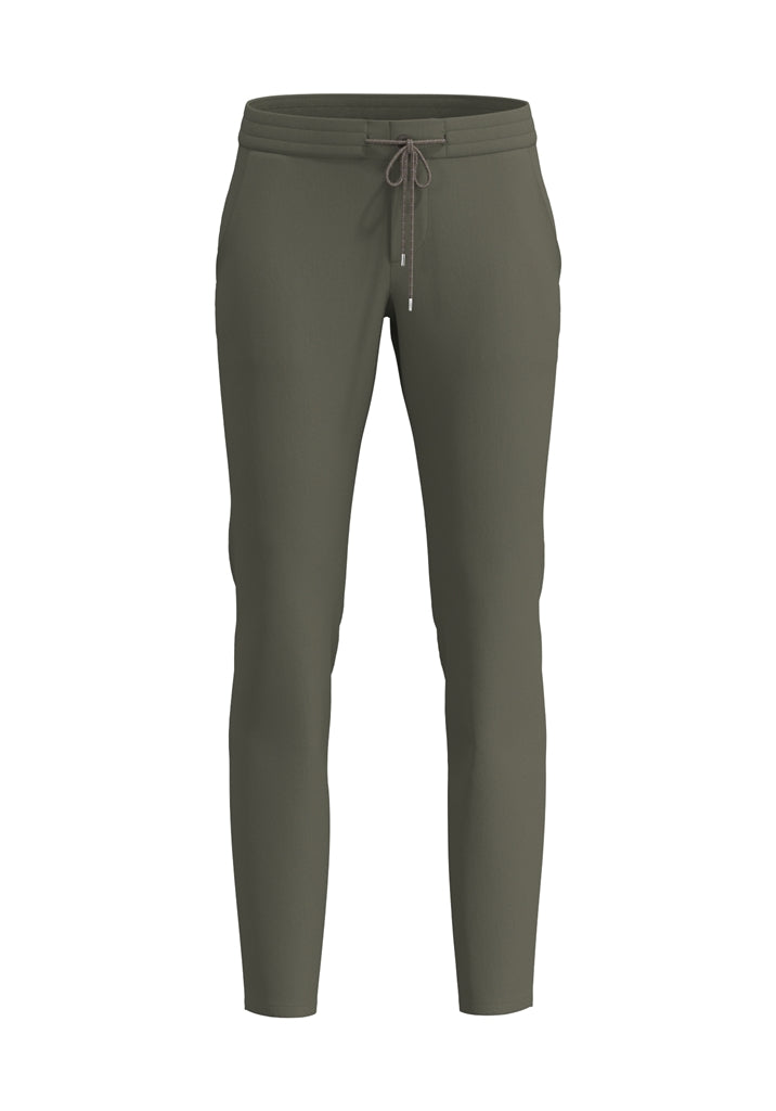 Alberto Clara Light Cotton Golfbroek Dames - Legergroen