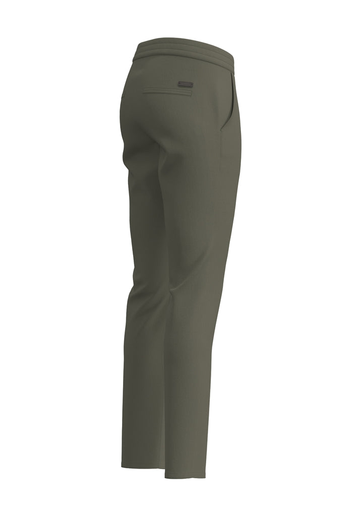 Alberto Clara Light Cotton Golfbroek Dames - Legergroen