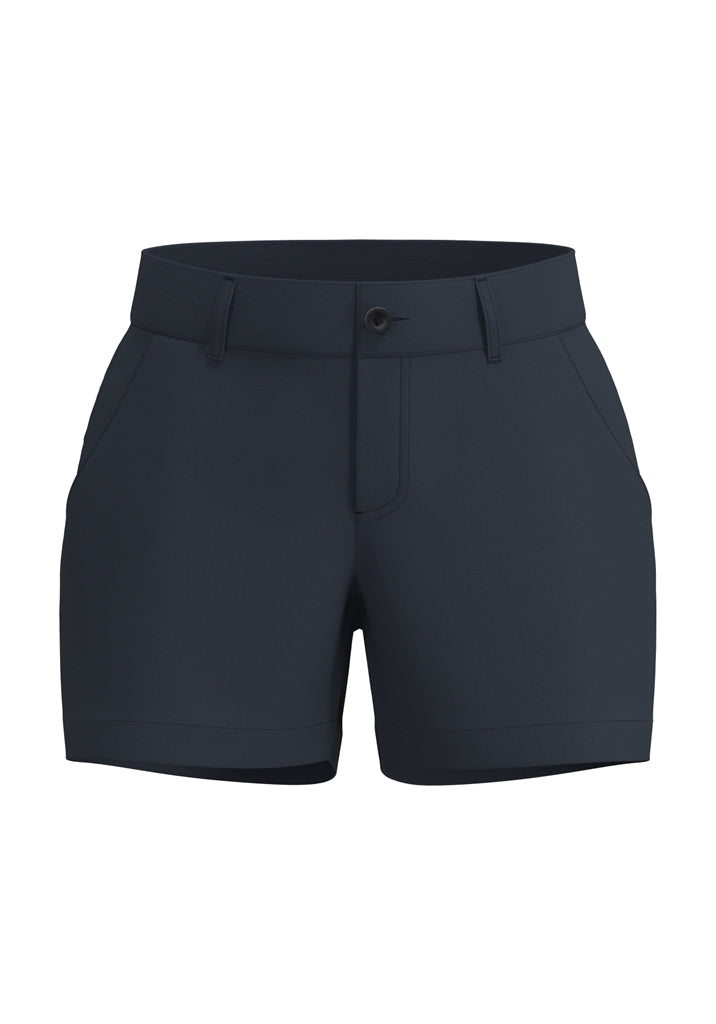 Alberto Arya-K Light Cotton Golfshort Dames - Navy