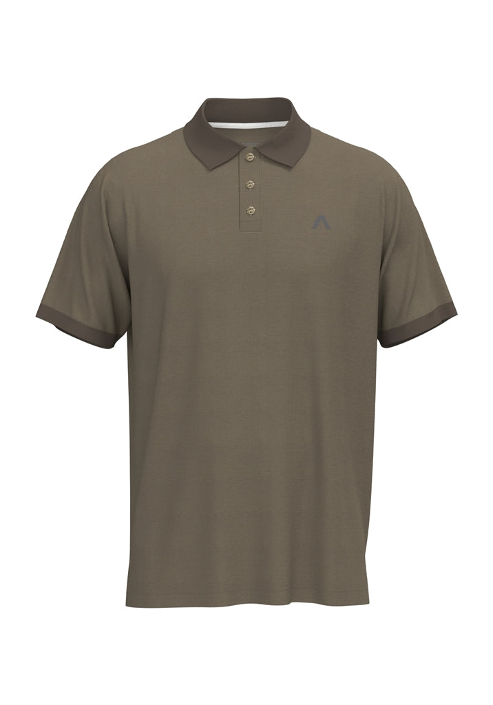 Alberto Levi Cool Dots Polo Heren - Beige