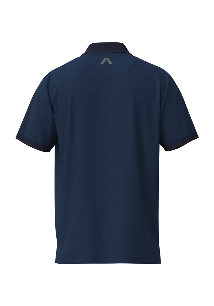 Alberto Levi Cool Dots Polo Heren - Blauw