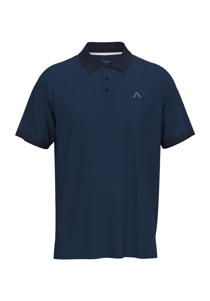 Alberto Levi Cool Dots Polo Heren - Blauw