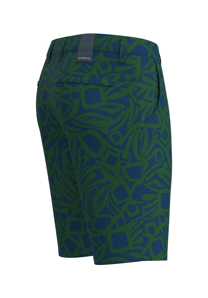 Alberto Earnie Fancy Jersey Golfshort Heren - Print