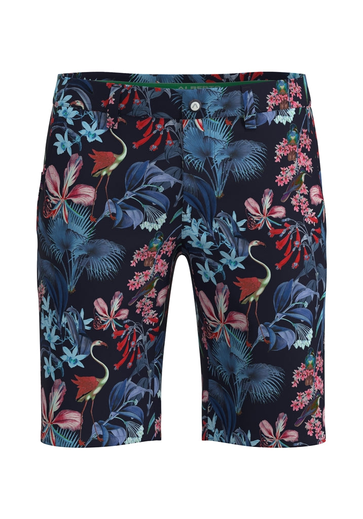 Alberto Earnie Jungle Print WR Golfshort Heren - Print