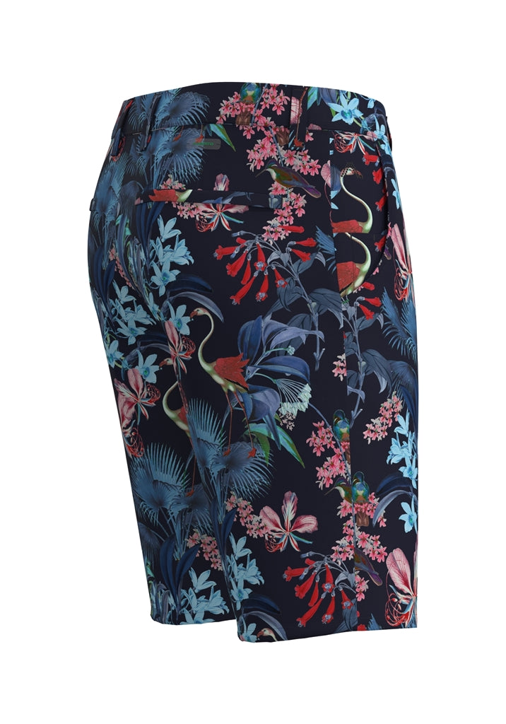 Alberto Earnie Jungle Print WR Golfshort Heren - Print