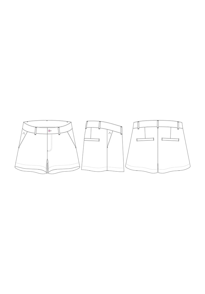 Alberto Arya-K Summer Dots WR Golfshort Dames - sfeerbeeld