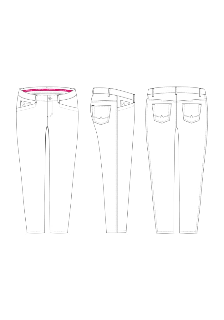 Alberto Jana-CR FX4 Dry Cooler Golfbroek Dames - sfeerbeeld