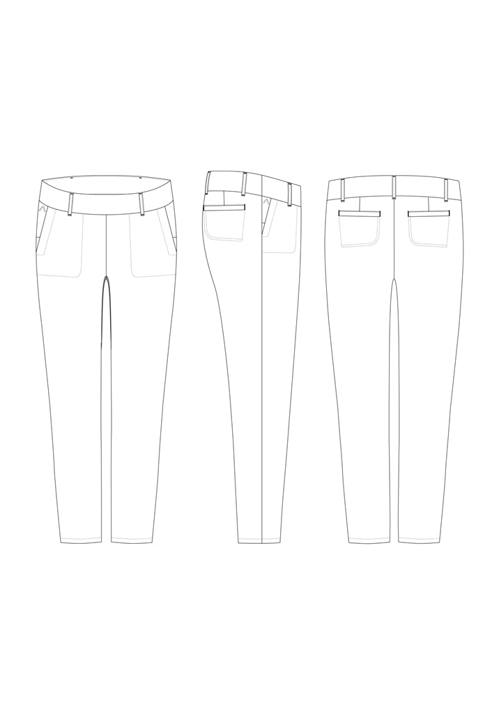 Alberto Lucy FX4 Dry Cooler Golfbroek Dames - sfeerbeeld