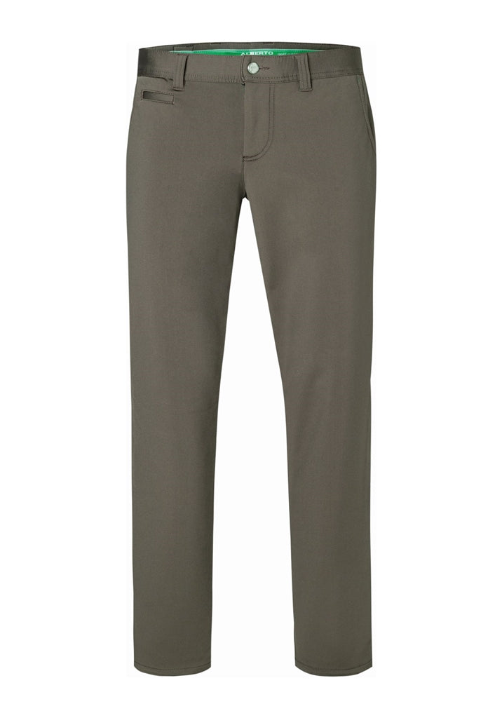 Alberto Rookie Stretch Energy Golfbroek Heren - Legergroen