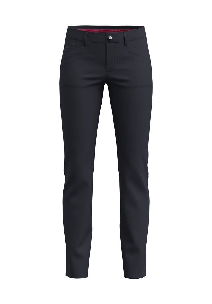 Alberto Jana Rain & Wind Fighter Jersey Golfbroek Dames - Navy detail