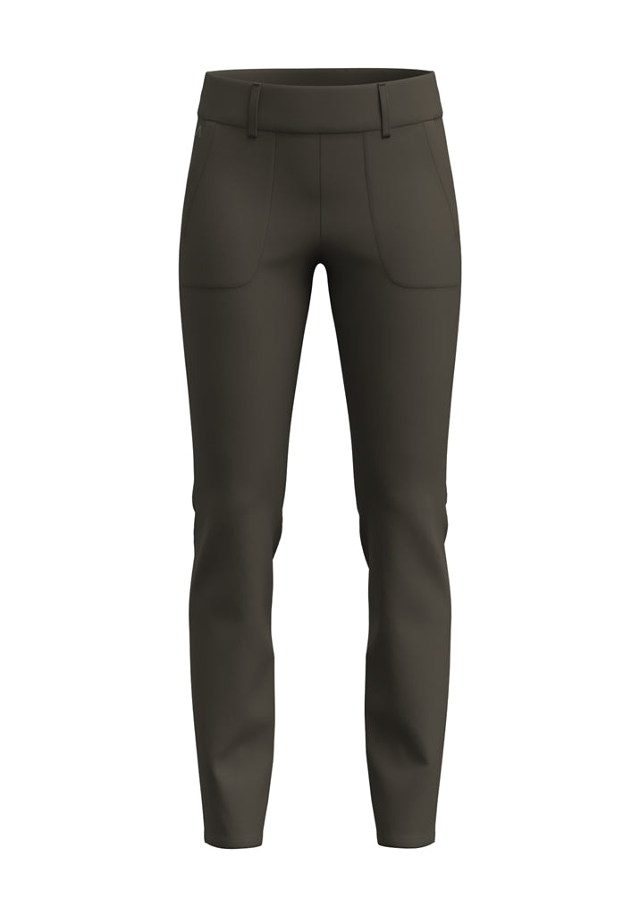 Alberto Lucy WR Super Jersey Golfbroek Dames - Legergroen detail