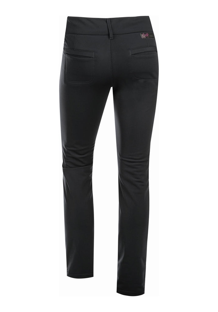 Alberto Lucy WR Super Jersey Golfbroek Dames - Zwart