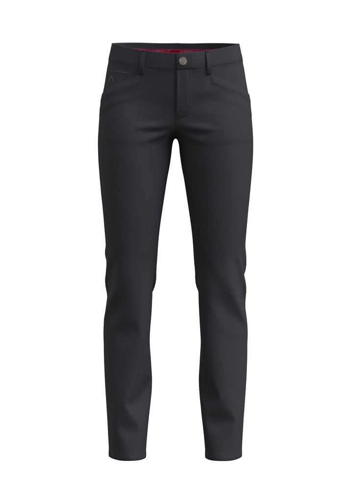 Alberto Jana WR Super Jersey Golfbroek Dames - Grijs detail