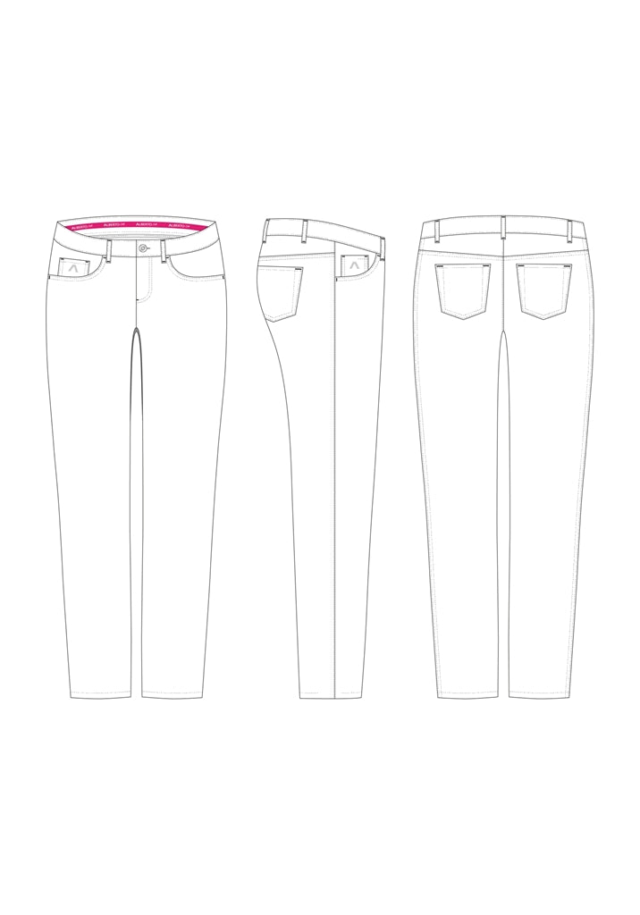 Alberto Anja Thermo Stretch WR Golfbroek Dames - sfeerbeeld