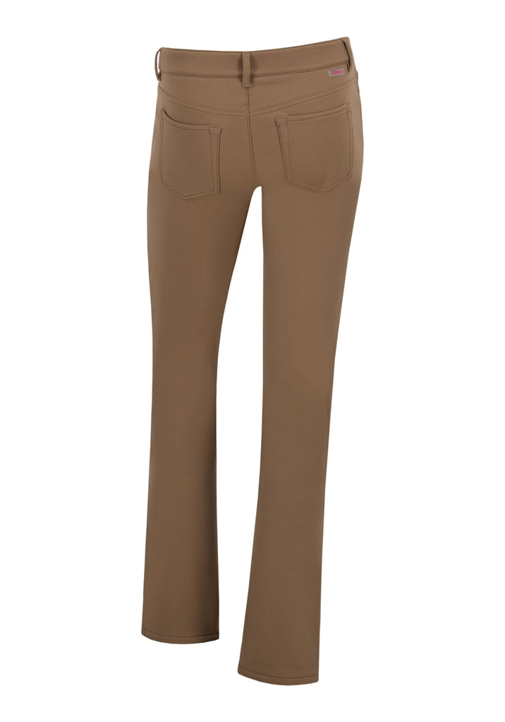 Alberto Anja Thermo Stretch WR Golfbroek Dames - Bruin