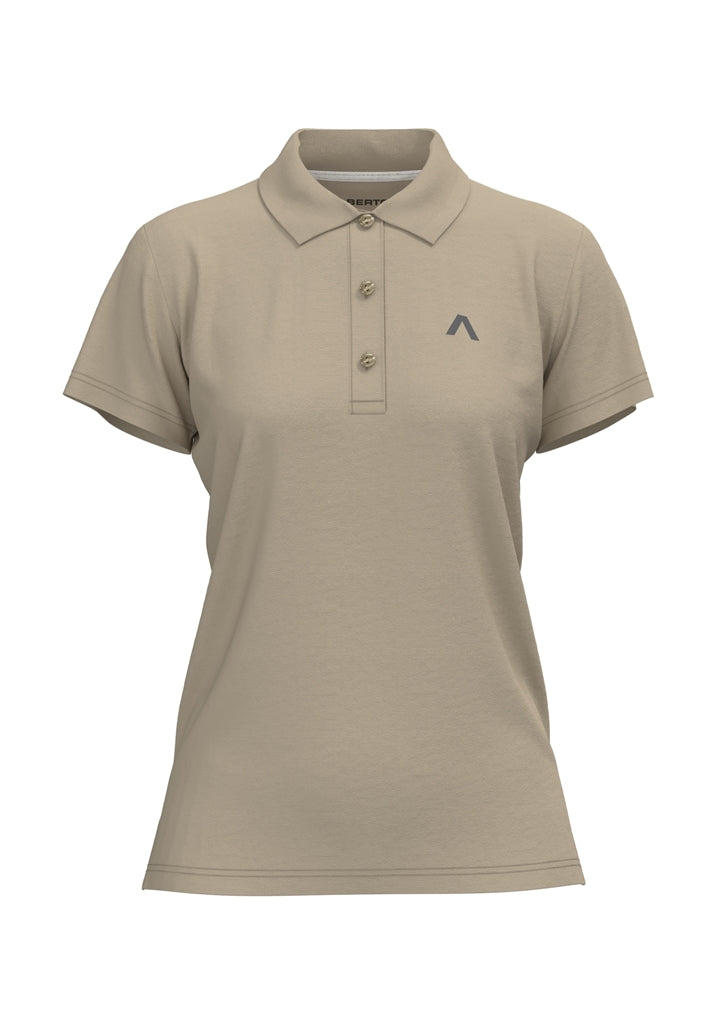 Alberto Nora Cool Comfort Polo Dames - Beige