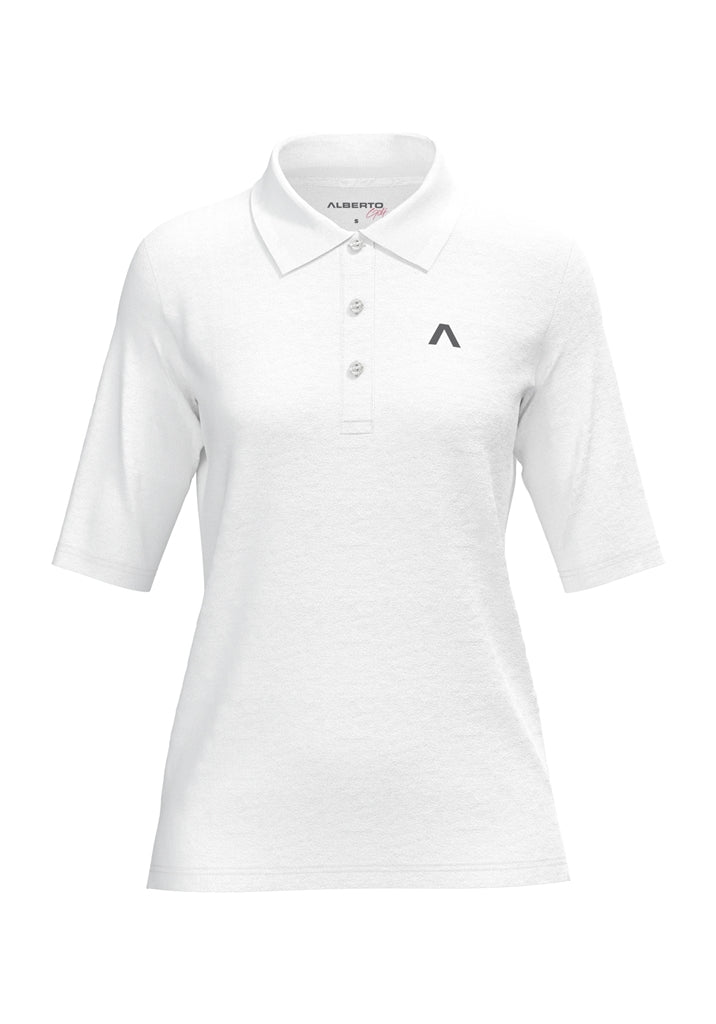 Alberto Cora Cool Comfort Polo Dames - Wit
