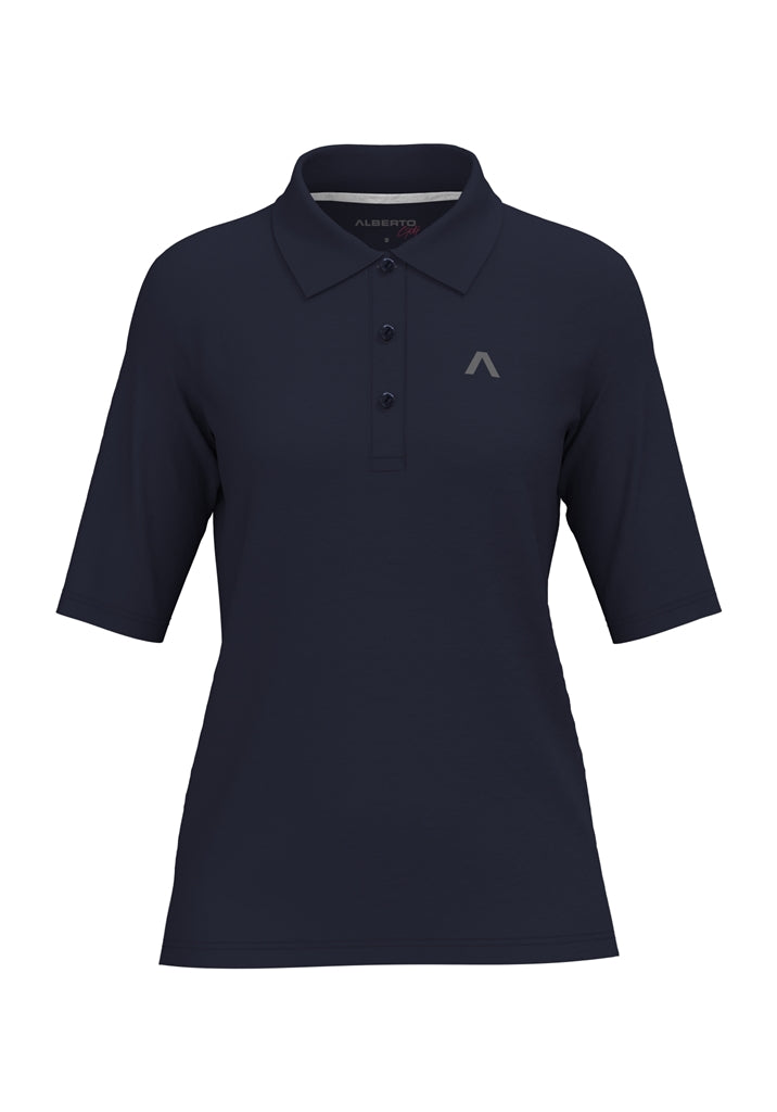 Alberto Cora Cool Comfort Polo Dames - Navy