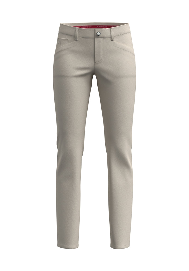 Alberto Jana-Z Performance WR Golfbroek Dames - Gebroken wit detail