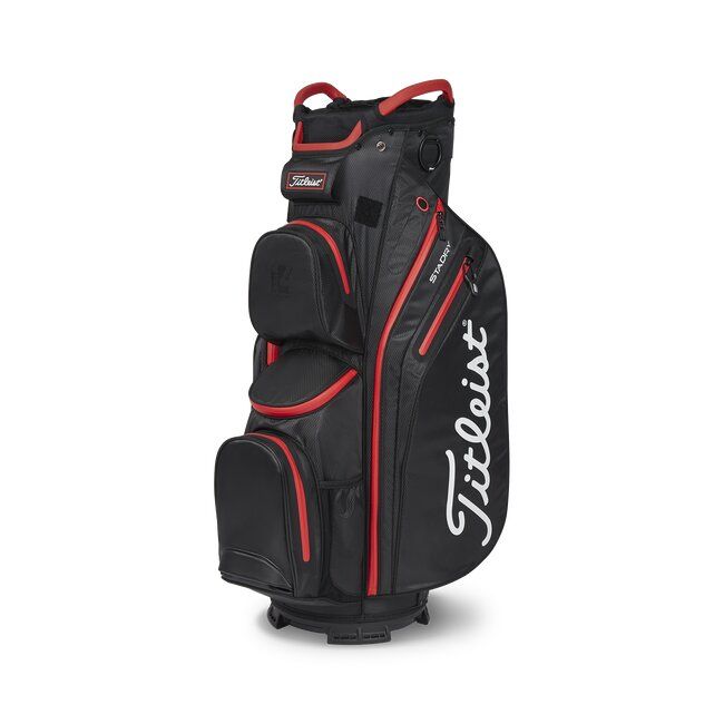 Titleist Cart 14 StaDry - Zwart/Rood