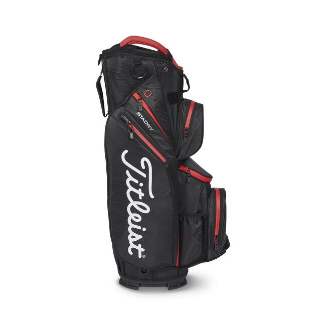 Titleist Cart 14 StaDry - Zwart/Rood