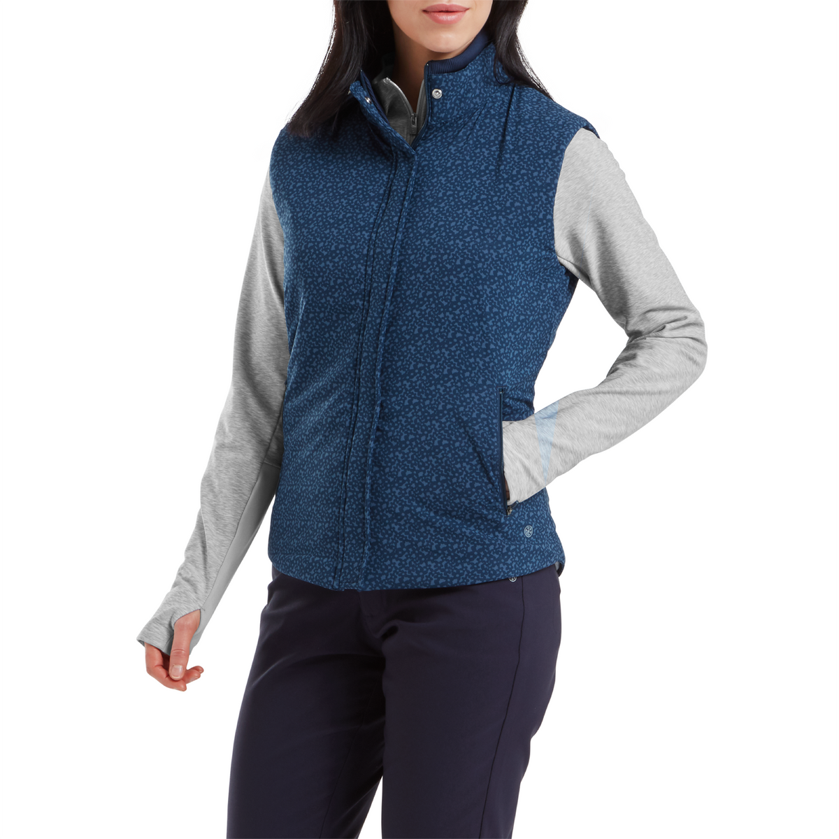 FootJoy ts vest floral Tnl Nvy - Dames