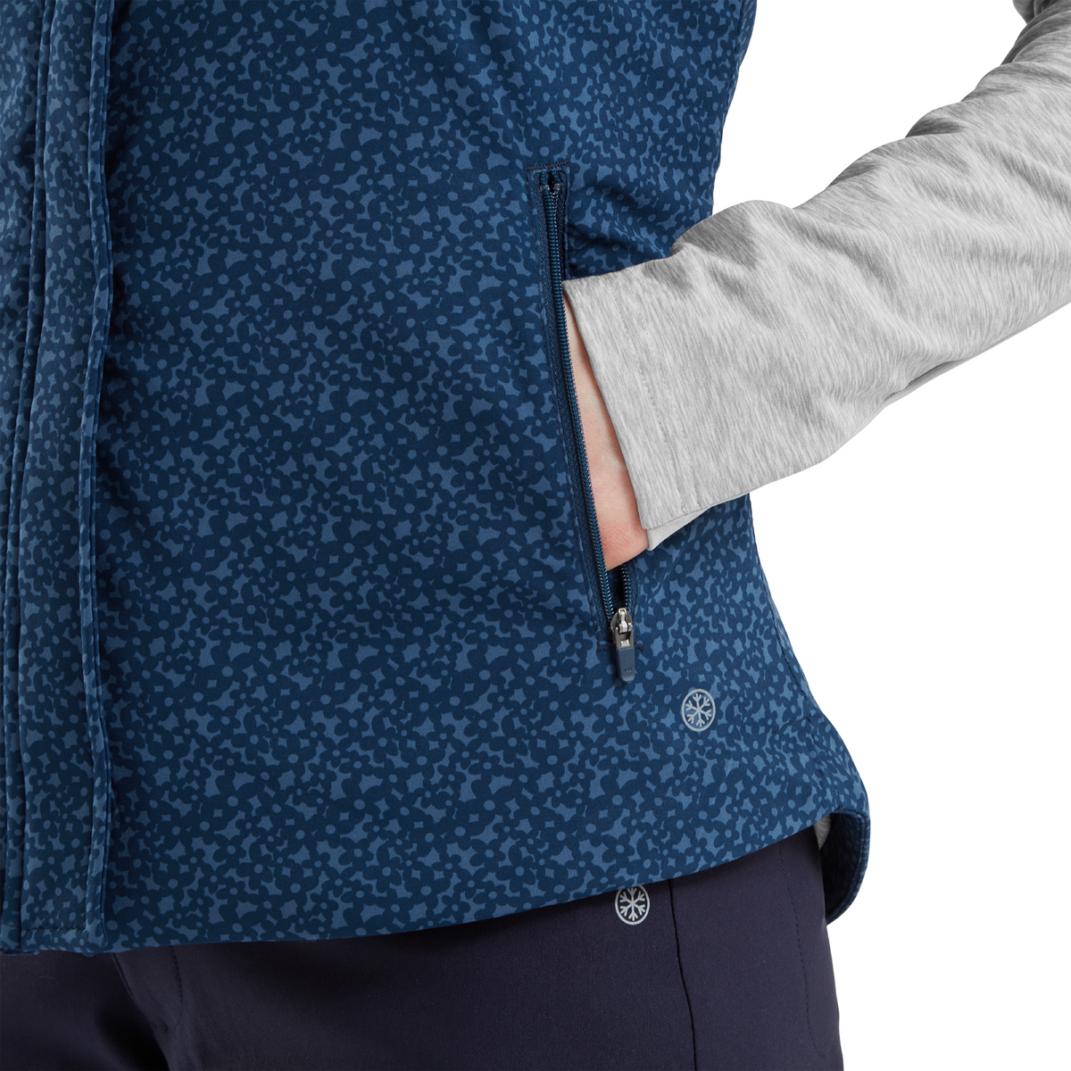 FootJoy ts vest floral Tnl Nvy - Dames