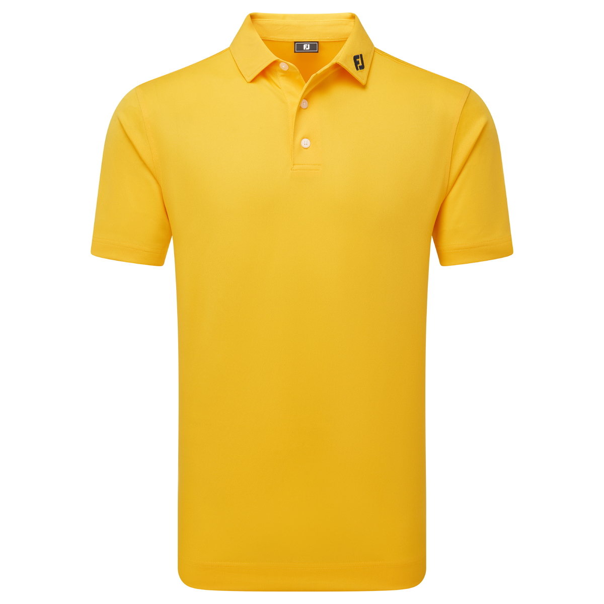 FootJoy Stretch Pique Solid Taxi 1