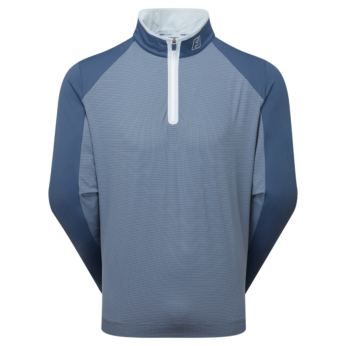 FootJoy ribbed midlayer demin Slv Mlayer Denim
