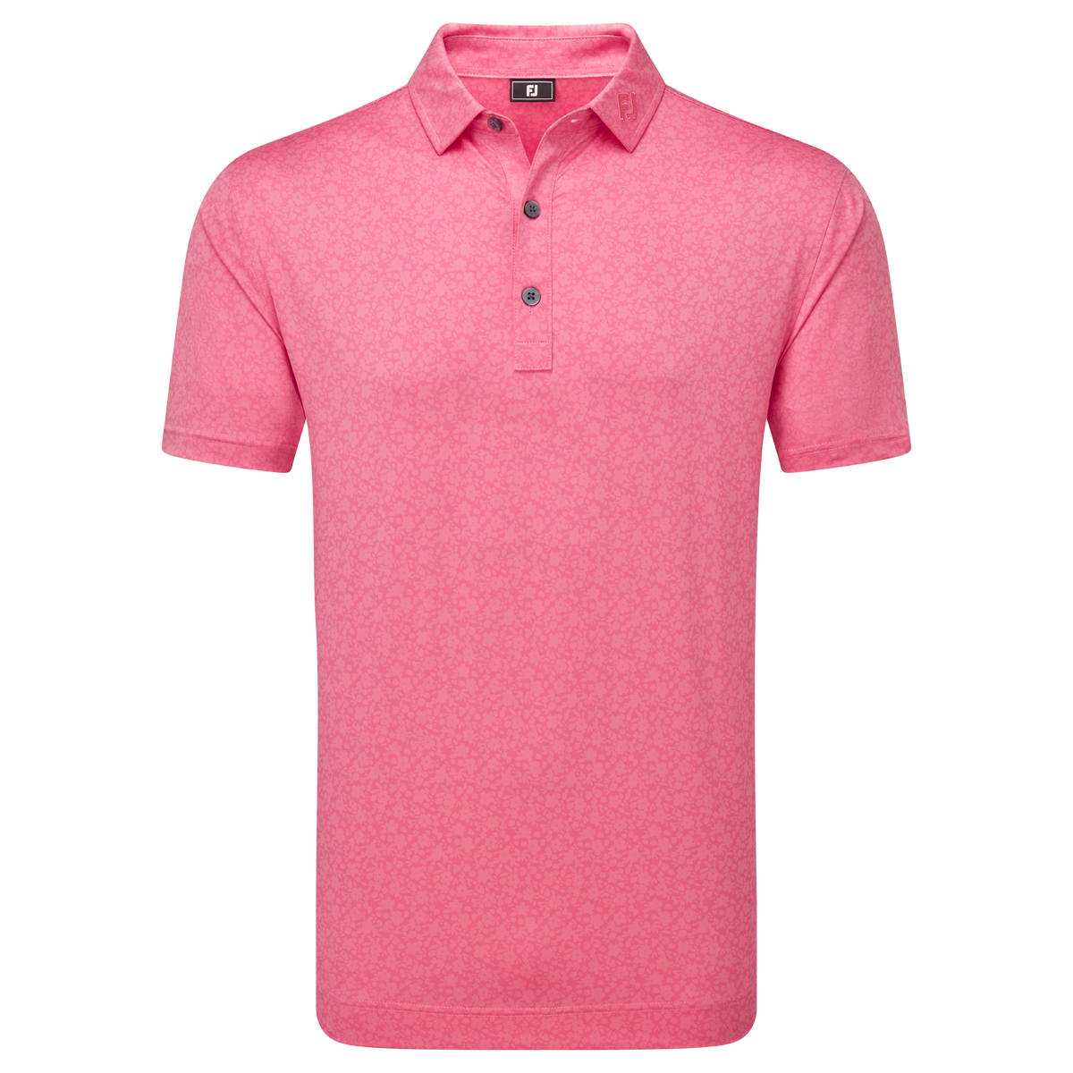 Painted Floral Lisle Pink Lemonade