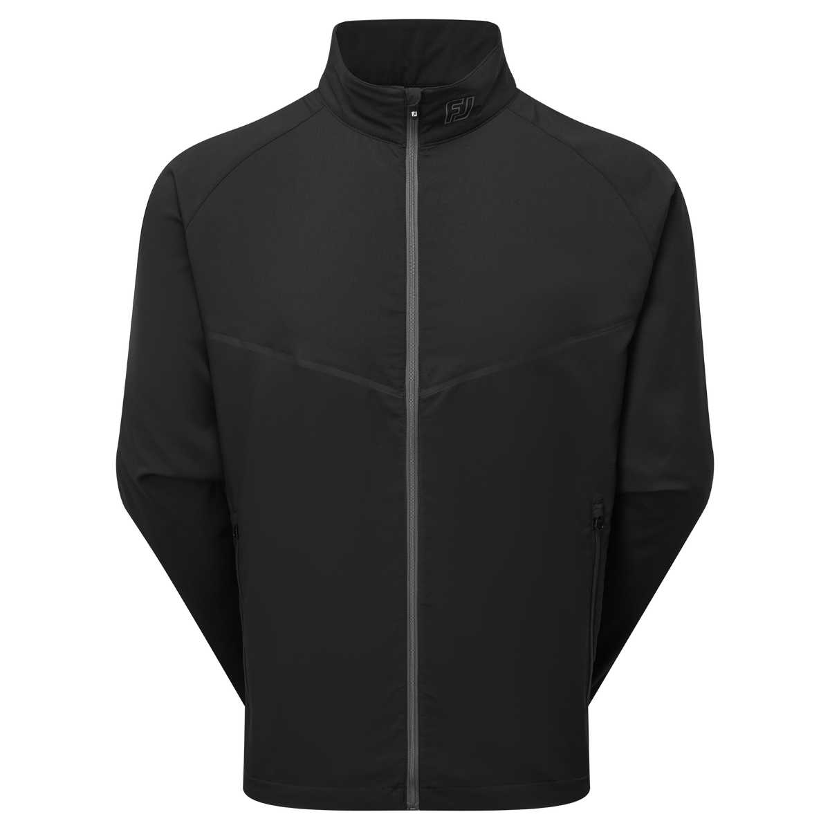 FootJoy Full-Zip Zephyr Windshirt Black