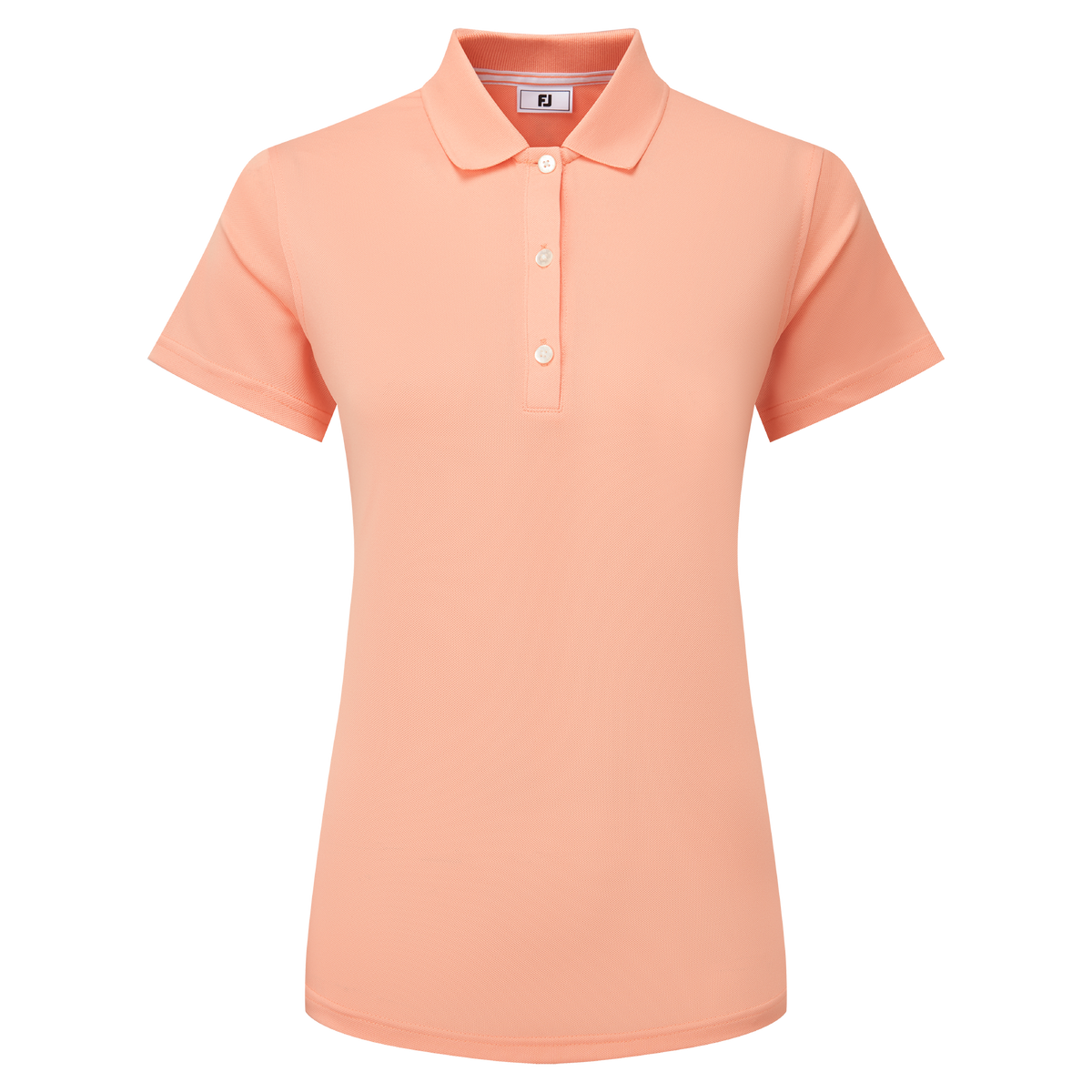 FootJoy Stretch Pique Solid Dames Papaya