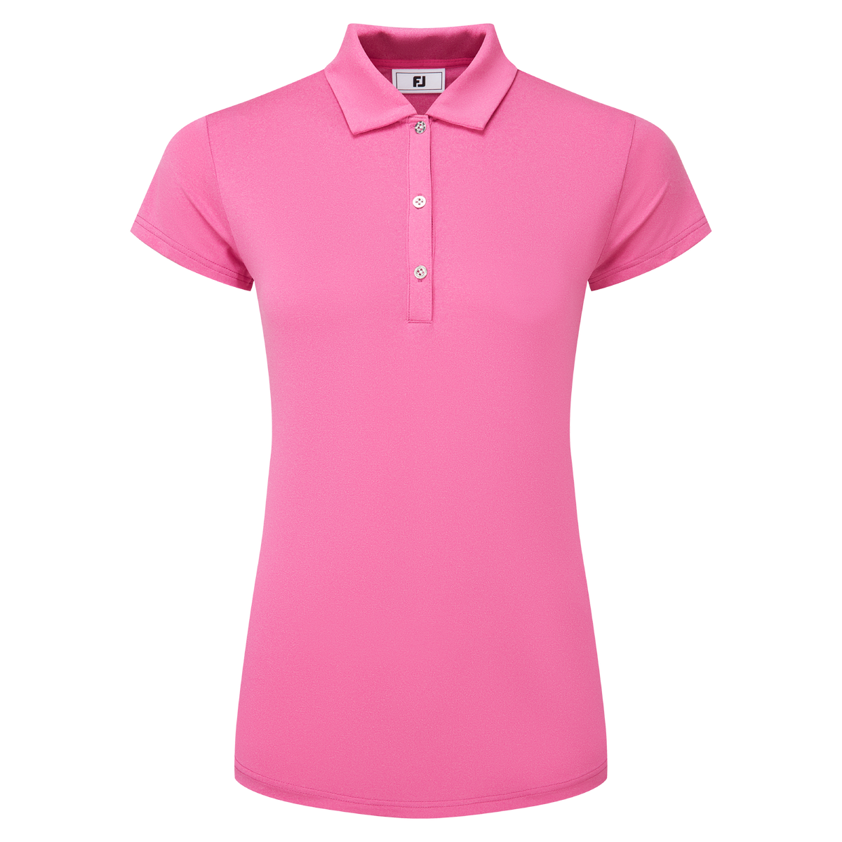 Cap Sleeve Lisle Heather Hot Pink