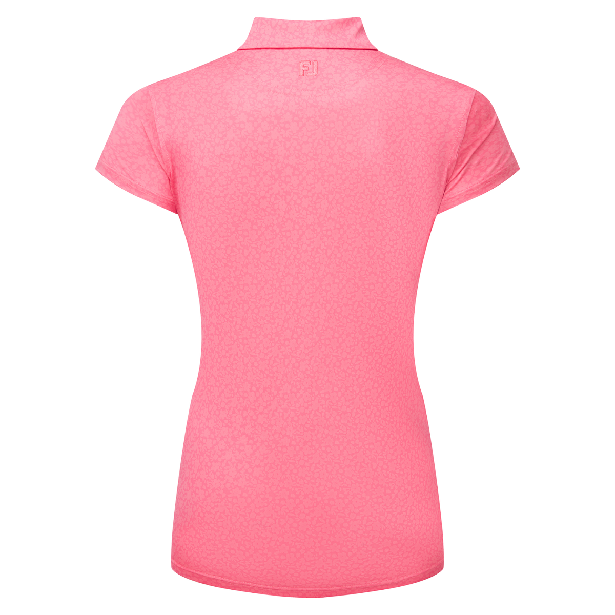 FootJoy Painted Floral Cap Sleeve Lisle Pink Lemonade - Dames