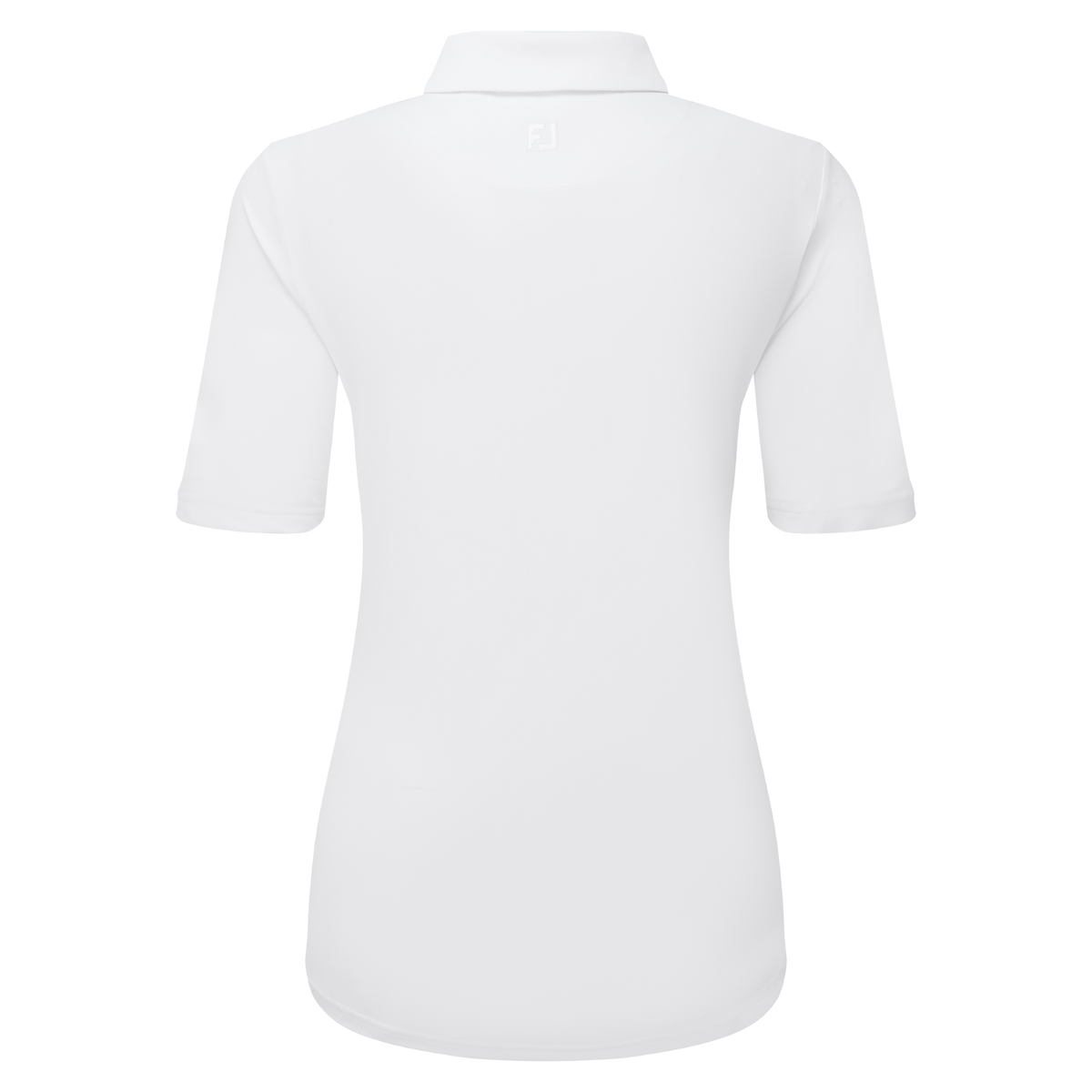 FootJoy Half Sleeve Ruched Lisle White - Dames