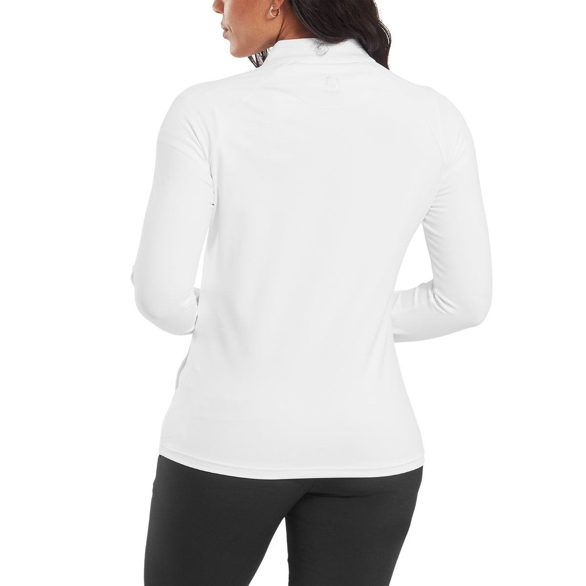 FootJoy Half-Zip Midlayer White - Dames