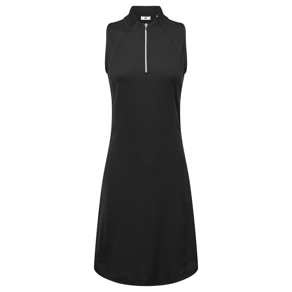 FootJoy 1/4 Zip Sleeveless Dress Black - Dames
