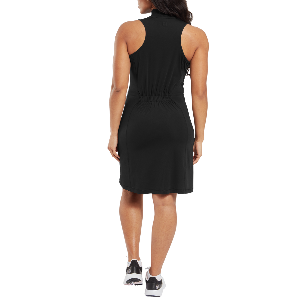 FootJoy 1/4 Zip Sleeveless Dress Black - Dames