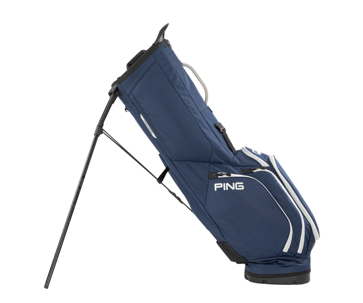 Ping Hoofer Lite Standbag - Heather Navy/Platinum