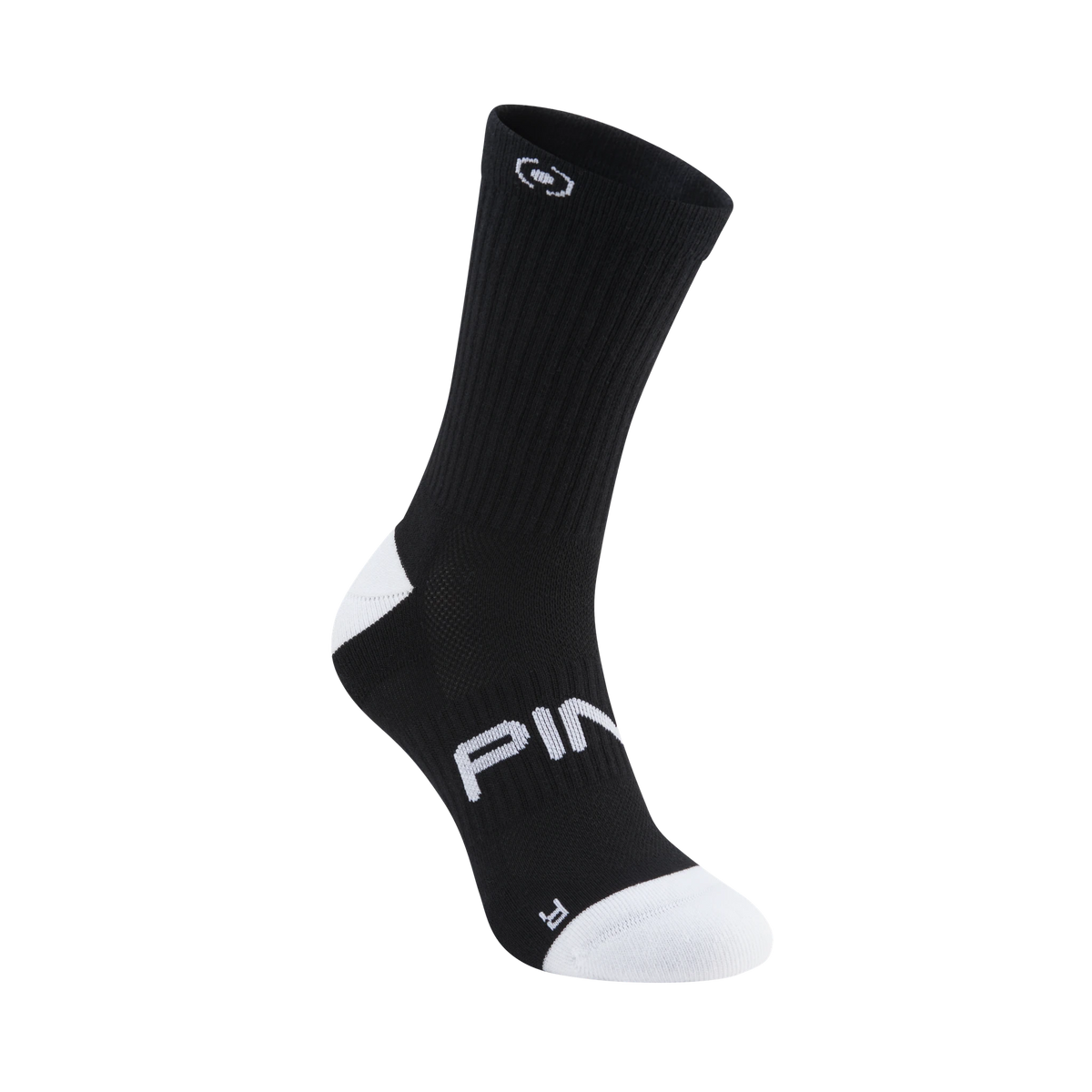 Ping Crew Sock Heren - Black/White