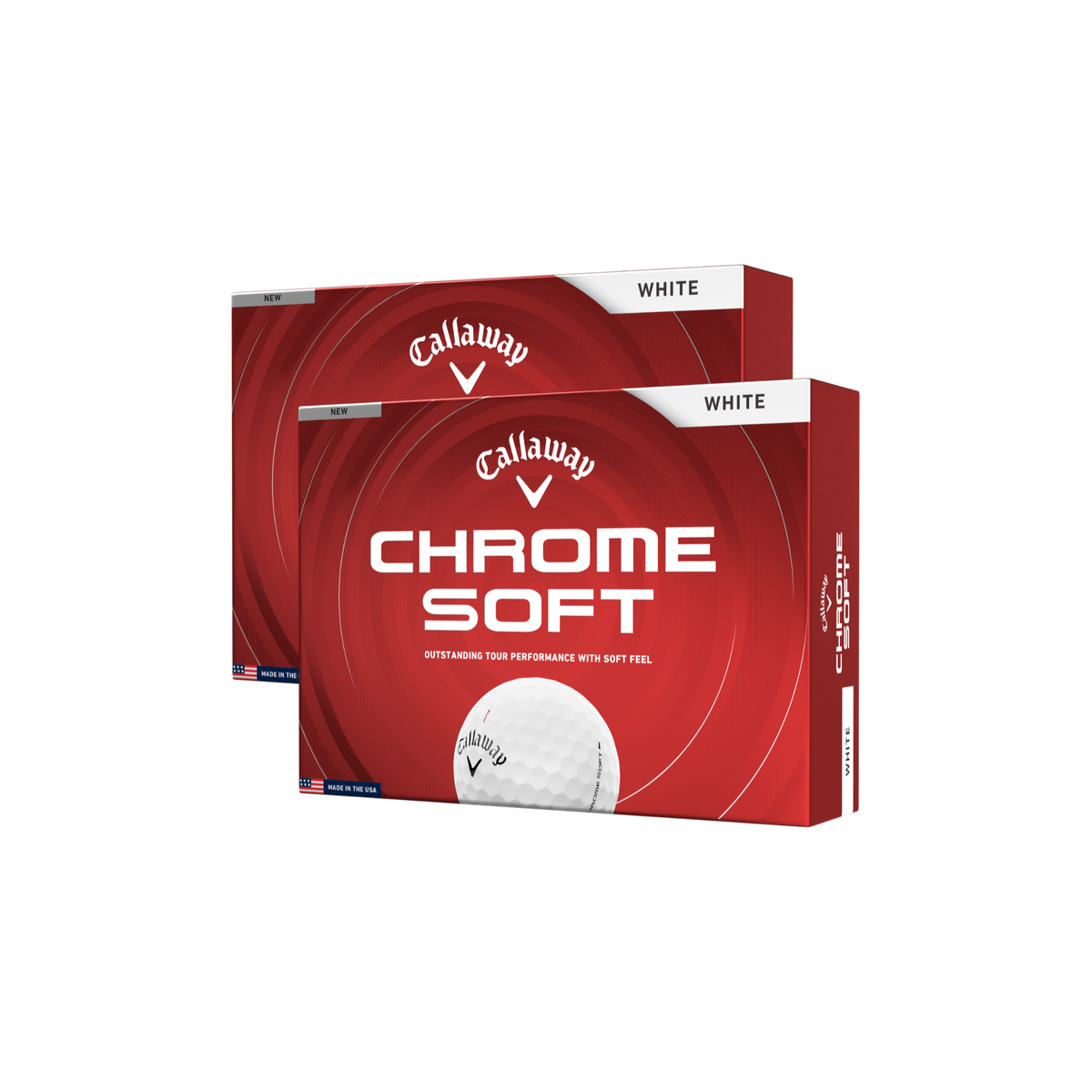 Callaway Chrome Soft Golfballen - 2 dozijn