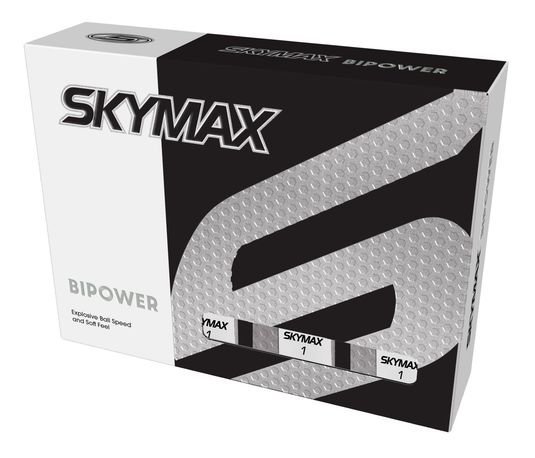 Skymax Bipower golfballen wit