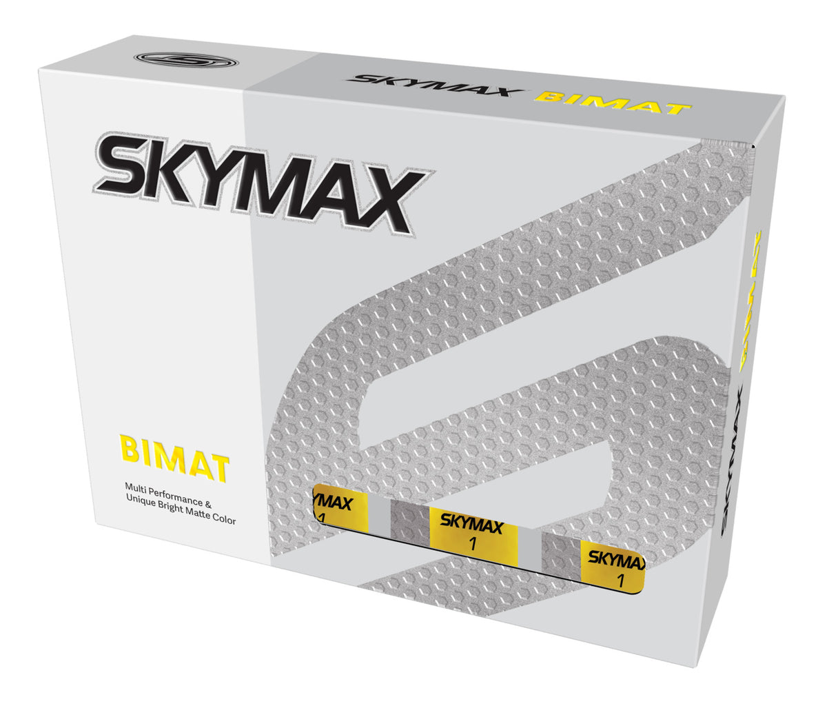 Skymax Bimat golfballen geel