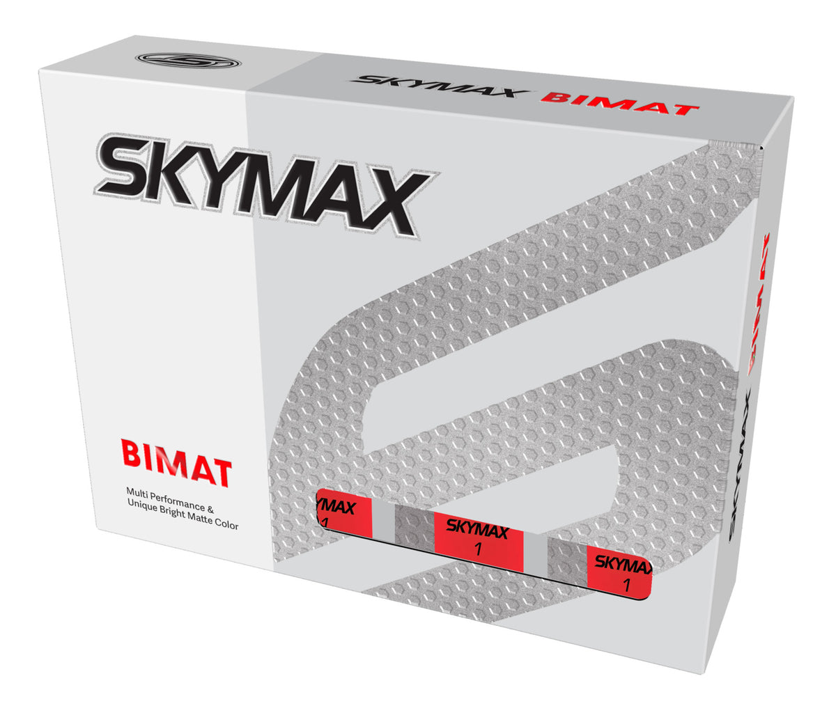 Skymax Bimat golfballen rood